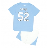 Maillot de football Réplique Manchester City Oscar Bobb #52 Domicile Enfant 2023-24 Manche Courte (+ Pantalon court)