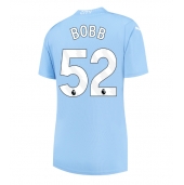 Maillot de football Réplique Manchester City Oscar Bobb #52 Domicile Femme 2023-24 Manche Courte