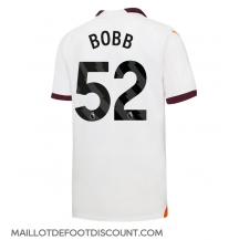 Maillot de football Réplique Manchester City Oscar Bobb #52 Extérieur 2023-24 Manche Courte