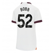 Maillot de football Réplique Manchester City Oscar Bobb #52 Extérieur Femme 2023-24 Manche Courte