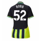 Maillot de football Réplique Manchester City Oscar Bobb #52 Extérieur Femme 2024-25 Manche Courte