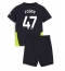 Maillot de football Réplique Manchester City Phil Foden #47 Extérieur Enfant 2024-25 Manche Courte (+ Pantalon court)