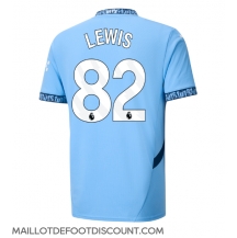 Maillot de football Réplique Manchester City Rico Lewis #82 Domicile 2024-25 Manche Courte