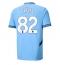 Maillot de football Réplique Manchester City Rico Lewis #82 Domicile 2024-25 Manche Courte