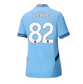 Maillot de football Réplique Manchester City Rico Lewis #82 Domicile Femme 2024-25 Manche Courte