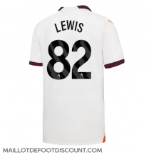 Maillot de football Réplique Manchester City Rico Lewis #82 Extérieur 2023-24 Manche Courte