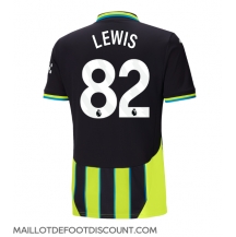 Maillot de football Réplique Manchester City Rico Lewis #82 Extérieur 2024-25 Manche Courte