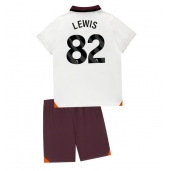 Maillot de football Réplique Manchester City Rico Lewis #82 Extérieur Enfant 2023-24 Manche Courte (+ Pantalon court)