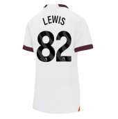 Maillot de football Réplique Manchester City Rico Lewis #82 Extérieur Femme 2023-24 Manche Courte