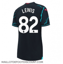 Maillot de football Réplique Manchester City Rico Lewis #82 Troisième Femme 2023-24 Manche Courte