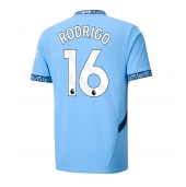 Maillot de football Réplique Manchester City Rodri Hernandez #16 Domicile 2024-25 Manche Courte