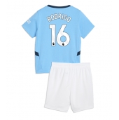 Maillot de football Réplique Manchester City Rodri Hernandez #16 Domicile Enfant 2024-25 Manche Courte (+ Pantalon court)