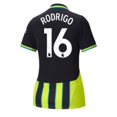 Maillot de football Réplique Manchester City Rodri Hernandez #16 Extérieur Femme 2024-25 Manche Courte