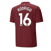 Maillot de football Réplique Manchester City Rodri Hernandez #16 Troisième 2024-25 Manche Courte