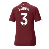 Maillot de football Réplique Manchester City Ruben Dias #3 Troisième Femme 2024-25 Manche Courte