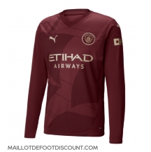 Maillot de football Réplique Manchester City Troisième 2024-25 Manche Longue