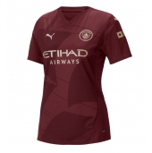 Maillot de football Réplique Manchester City Troisième Femme 2024-25 Manche Courte