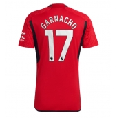 Maillot de football Réplique Manchester United Alejandro Garnacho #17 Domicile 2023-24 Manche Courte