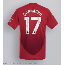 Maillot de football Réplique Manchester United Alejandro Garnacho #17 Domicile 2024-25 Manche Courte