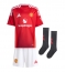 Maillot de football Réplique Manchester United Alejandro Garnacho #17 Domicile Enfant 2024-25 Manche Courte (+ Pantalon court)