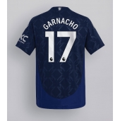 Maillot de football Réplique Manchester United Alejandro Garnacho #17 Extérieur 2024-25 Manche Courte