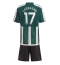 Maillot de football Réplique Manchester United Alejandro Garnacho #17 Extérieur Enfant 2023-24 Manche Courte (+ Pantalon court)