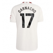 Maillot de football Réplique Manchester United Alejandro Garnacho #17 Troisième 2023-24 Manche Courte