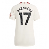 Maillot de football Réplique Manchester United Alejandro Garnacho #17 Troisième Femme 2023-24 Manche Courte