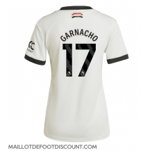 Maillot de football Réplique Manchester United Alejandro Garnacho #17 Troisième Femme 2024-25 Manche Courte