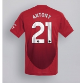 Maillot de football Réplique Manchester United Antony #21 Domicile 2024-25 Manche Courte