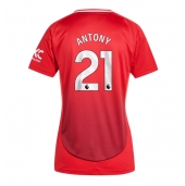 Maillot de football Réplique Manchester United Antony #21 Domicile Femme 2024-25 Manche Courte