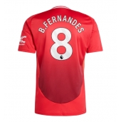 Maillot de football Réplique Manchester United Bruno Fernandes #8 Domicile 2024-25 Manche Courte