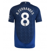 Maillot de football Réplique Manchester United Bruno Fernandes #8 Extérieur 2024-25 Manche Courte