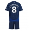 Maillot de football Réplique Manchester United Bruno Fernandes #8 Extérieur Enfant 2024-25 Manche Courte (+ Pantalon court)