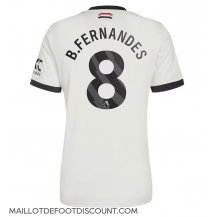 Maillot de football Réplique Manchester United Bruno Fernandes #8 Troisième 2024-25 Manche Courte