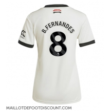 Maillot de football Réplique Manchester United Bruno Fernandes #8 Troisième Femme 2024-25 Manche Courte