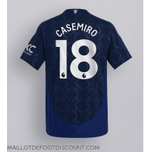 Maillot de football Réplique Manchester United Casemiro #18 Extérieur 2024-25 Manche Courte