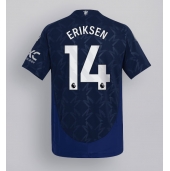 Maillot de football Réplique Manchester United Christian Eriksen #14 Extérieur 2024-25 Manche Courte