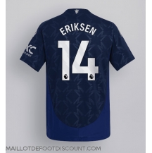 Maillot de football Réplique Manchester United Christian Eriksen #14 Extérieur 2024-25 Manche Courte