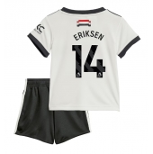 Maillot de football Réplique Manchester United Christian Eriksen #14 Troisième Enfant 2024-25 Manche Courte (+ Pantalon court)