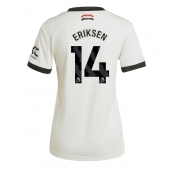 Maillot de football Réplique Manchester United Christian Eriksen #14 Troisième Femme 2024-25 Manche Courte