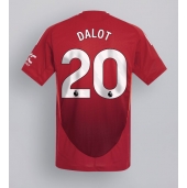 Maillot de football Réplique Manchester United Diogo Dalot #20 Domicile 2024-25 Manche Courte