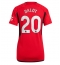 Maillot de football Réplique Manchester United Diogo Dalot #20 Domicile Femme 2023-24 Manche Courte