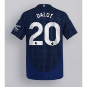 Maillot de football Réplique Manchester United Diogo Dalot #20 Extérieur 2024-25 Manche Courte