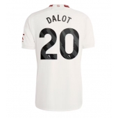 Maillot de football Réplique Manchester United Diogo Dalot #20 Troisième 2023-24 Manche Courte