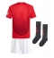 Maillot de football Réplique Manchester United Domicile Enfant 2024-25 Manche Courte (+ Pantalon court)