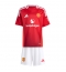 Maillot de football Réplique Manchester United Domicile Enfant 2024-25 Manche Courte (+ Pantalon court)