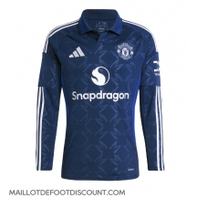 Maillot de football Réplique Manchester United Extérieur 2024-25 Manche Longue