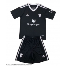 Maillot de football Réplique Manchester United Gardien de but Troisième Enfant 2024-25 Manche Courte (+ Pantalon court)