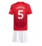 Maillot de football Réplique Manchester United Harry Maguire #5 Domicile Enfant 2024-25 Manche Courte (+ Pantalon court)